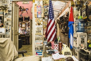 les drapeaux américains sont des plus un plus visibles dans les rues de La Havane